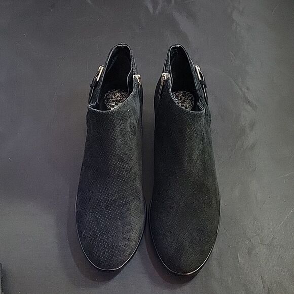 BRAND NEW VINCE CAMUTE CAMUTO WOMEN'S PARVEEN SUEDE ANKLE BOOTIE SHOES - Picture 6 of 16